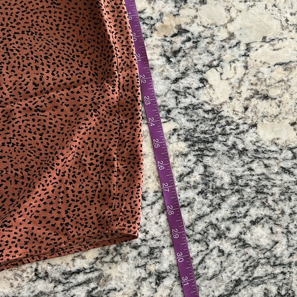 Nine West Brown Patterned Skirt NWT - Picture 8 of 8